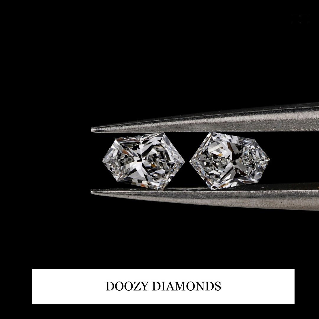 0.30CT Modified Shield Lab-Grown Diamond Pair