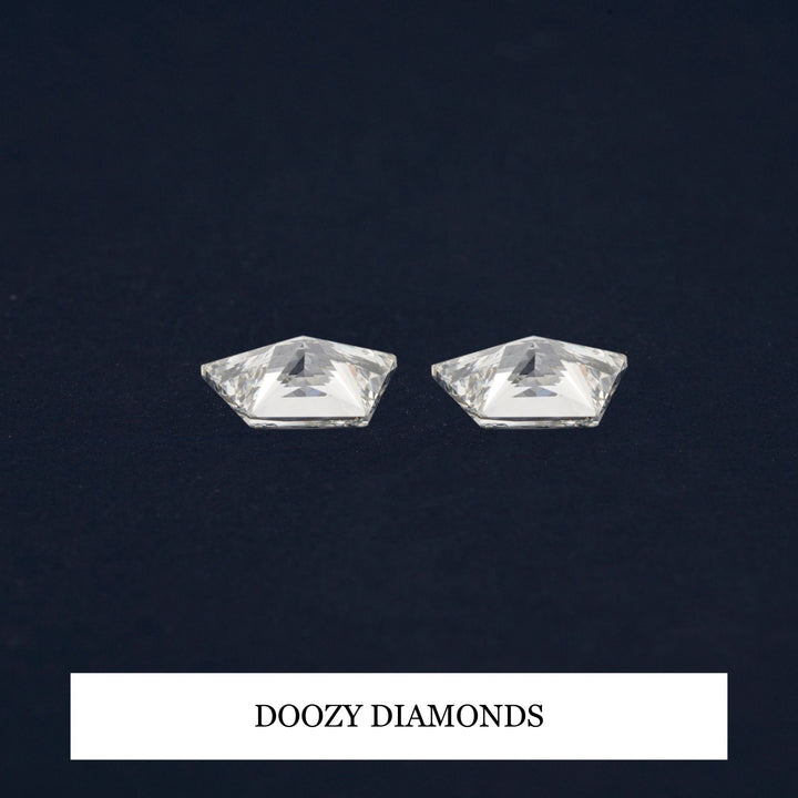 0.20CT Trapezoid Cut Lab-Grown Diamond Pair