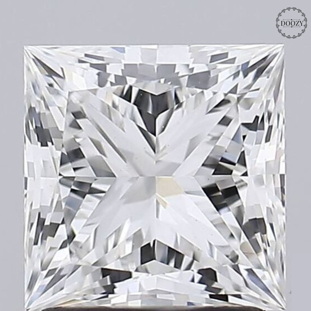 1.85CT Princess Cut Lab-Grown Diamond