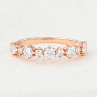 round-shaped-moissanite-half-eternity-wedding-band