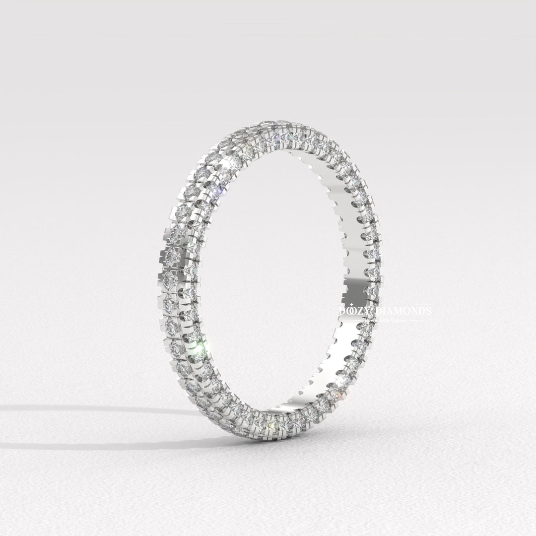 2mm white gold ring
4mm wedding band
6mm white gold band
Unisex wedding ring