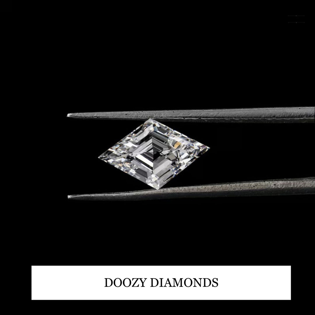 0.10CT Lozenge Cut Lab-Grown Diamond