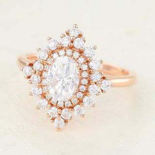 oval-shaped-moissanite-cluster-halo-engagement-ring