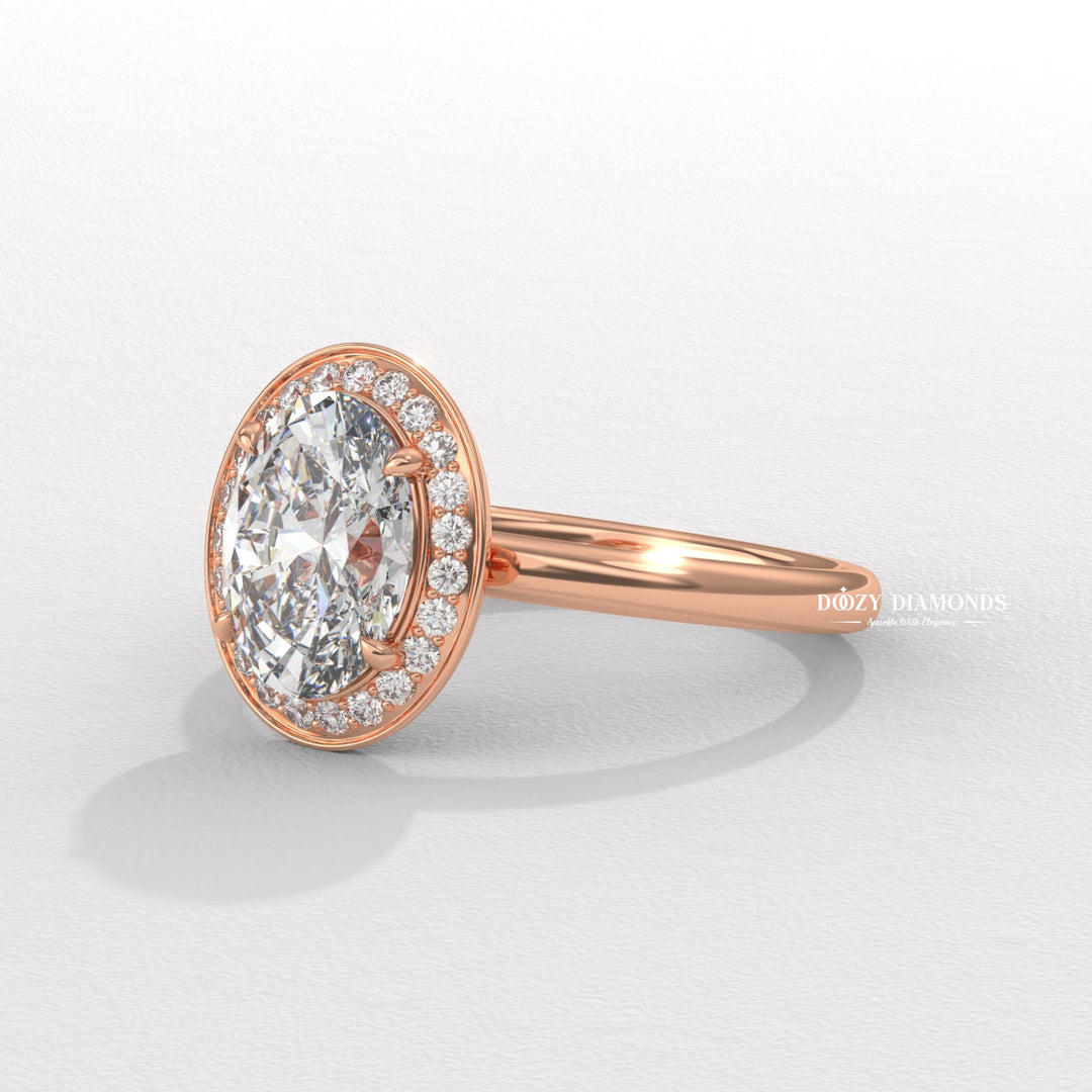 Oval top-rated diamond engagement ring, Oval handmade diamond engagement ring, Oval custom diamond engagement ring, Oval made-to-order diamond 