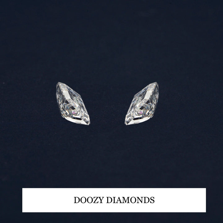 0.20CT Trapezoid Cut Lab-Grown Diamond Pair