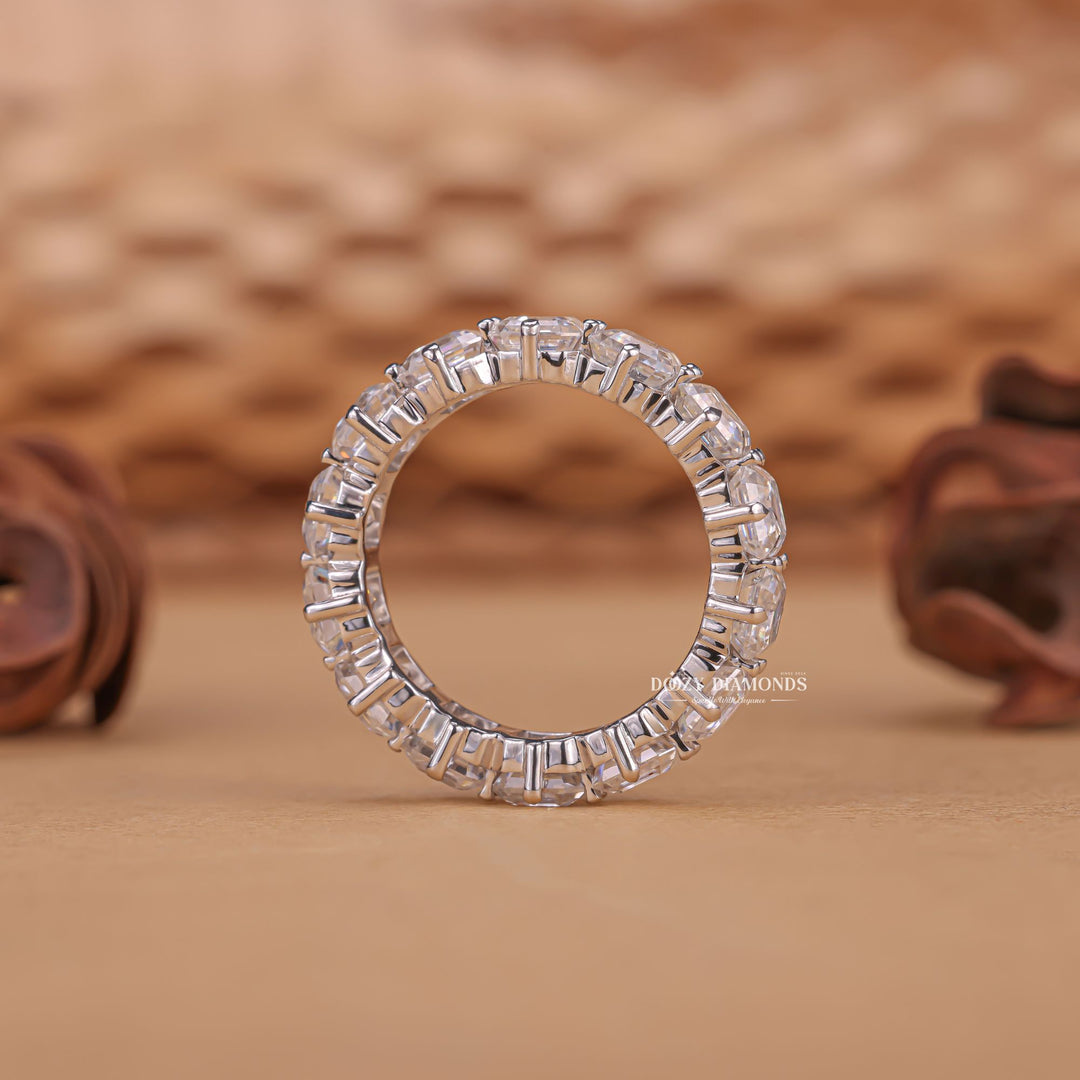 Full-eternity diamond wedding band, Unique diamond wedding band, Custom diamond wedding band, Affordable diamond wedding band, Luxury diamond wedding band, White gold diamond wedding band