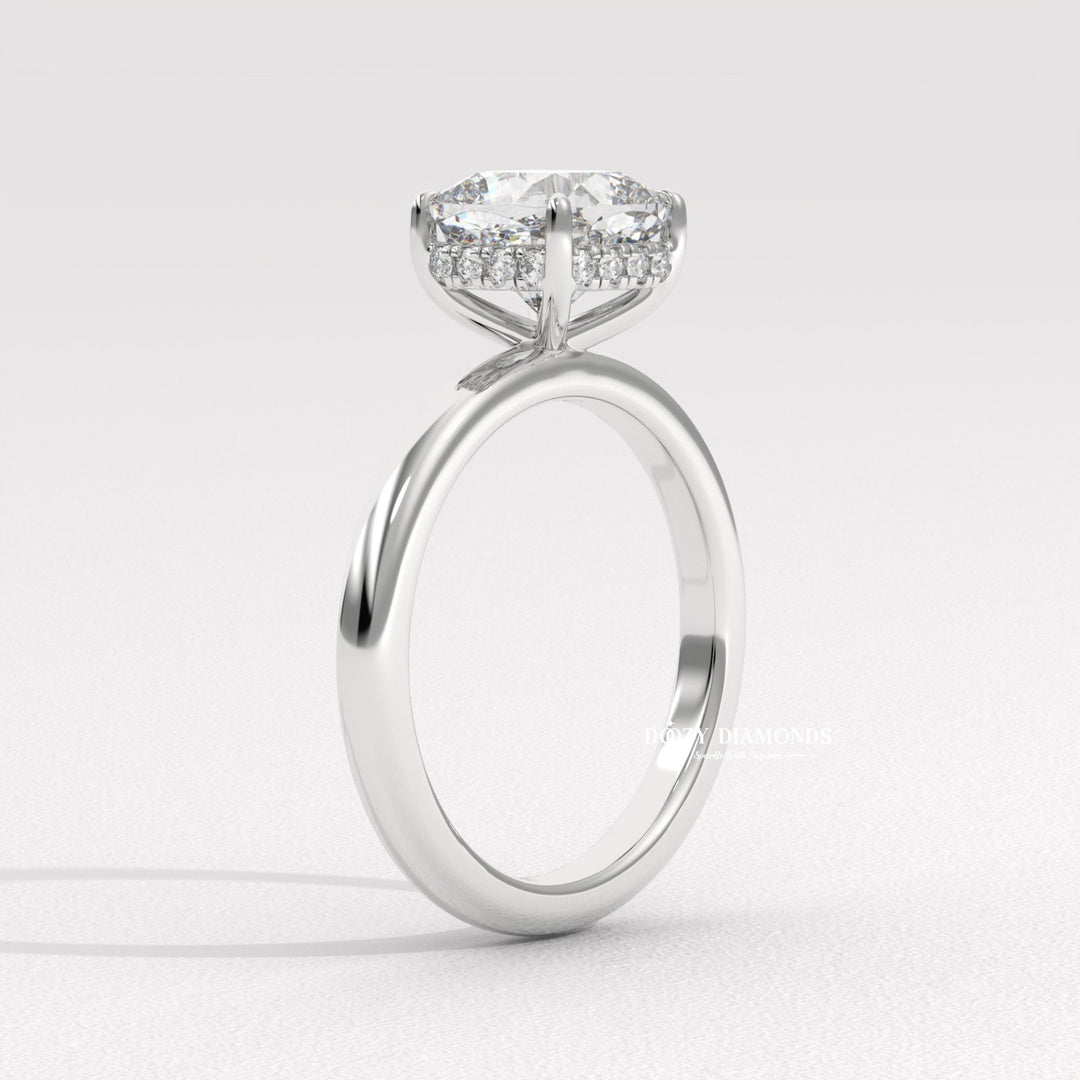 Conflict free engagement ring
Affordable lab grown ring
High quality lab diamond
Durable engagement ring