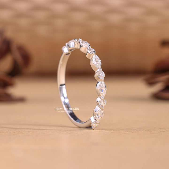 Best lab grown diamond bands for couples, Lab grown wedding band in 14K white gold, Eco-friendly lab grown diamond bands, Buy lab grown diamond wedding band online, 