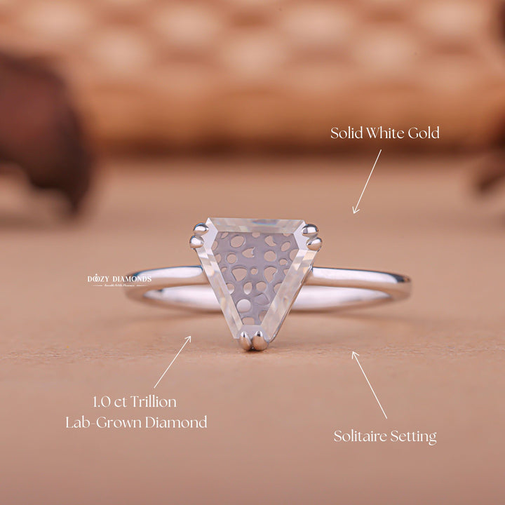Affordable shield shape diamond ring, Modern shield cut ring for women, Shield cut diamond band for daily wear, GIA certified shield cut diamond ring, Shield cut ring for wedding ceremony, 