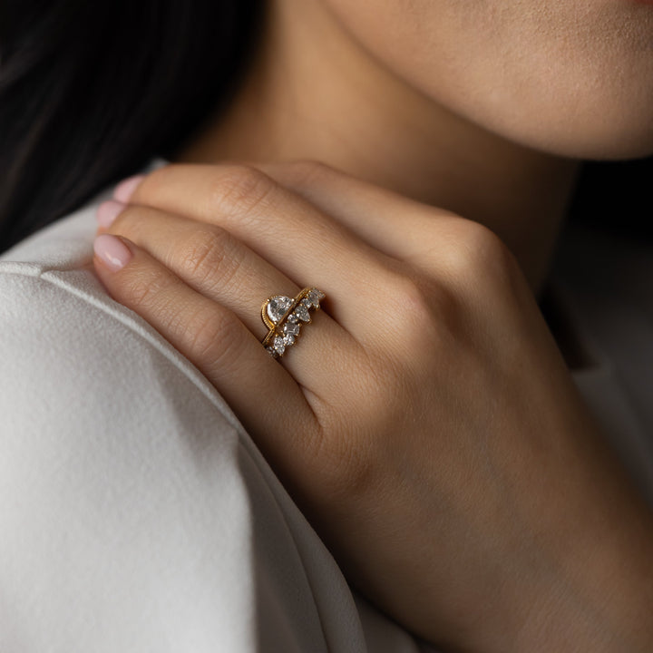 Versatile engagement ring, Ethical engagement ring, Sustainable engagement ring, Conflict-free engagement ring, Certified engagement ring,