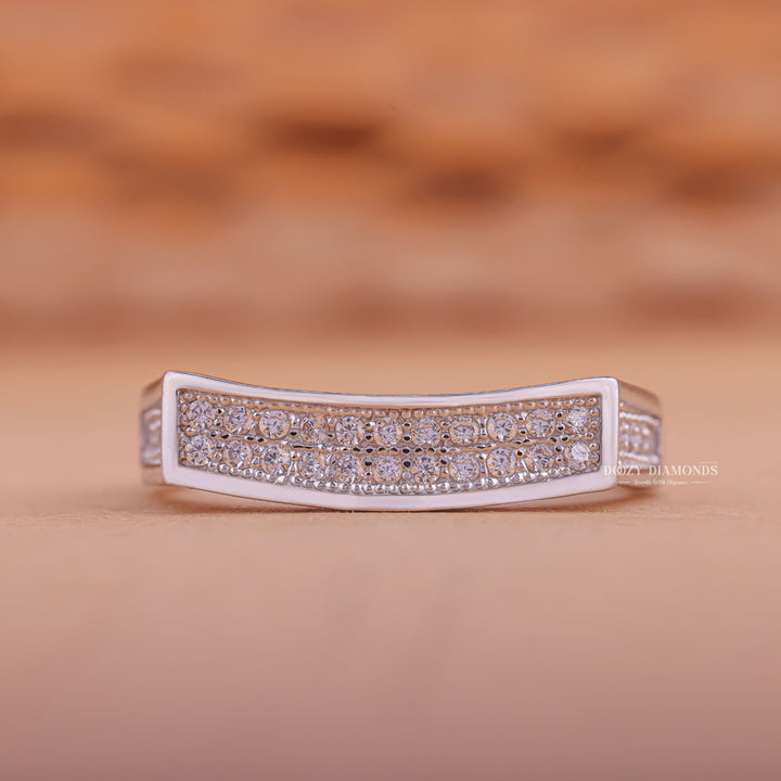 Alluring diamond wedding band, Captivating diamond wedding band, Fascinating diamond wedding band, Dreamy diamond wedding band