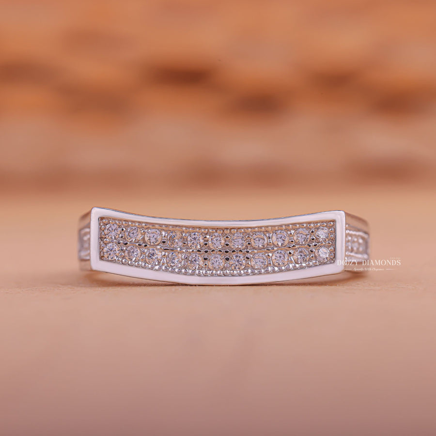 Alluring diamond wedding band, Captivating diamond wedding band, Fascinating diamond wedding band, Dreamy diamond wedding band