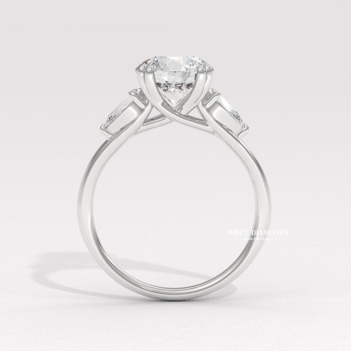 Modern lab diamond engagement ring
Engagement ring for women
Anniversary gift ring