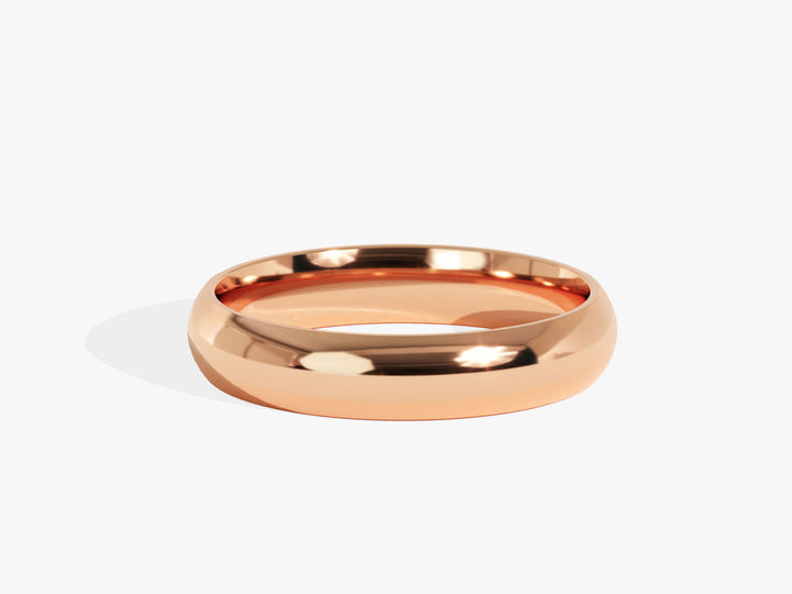 4.0mm Classic Dome Shine Wedding Band