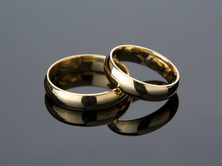 5.0mm Classic Dome Shine Wedding Band