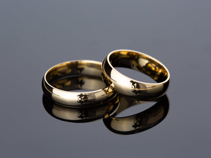 6.0mm Classic Dome Wedding Band For Women