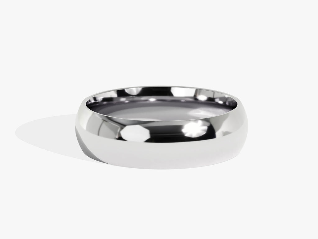 6.0mm Classic Dome Wedding Band For Women