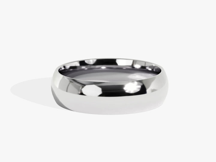6.0mm Classic Dome Wedding Band For Women