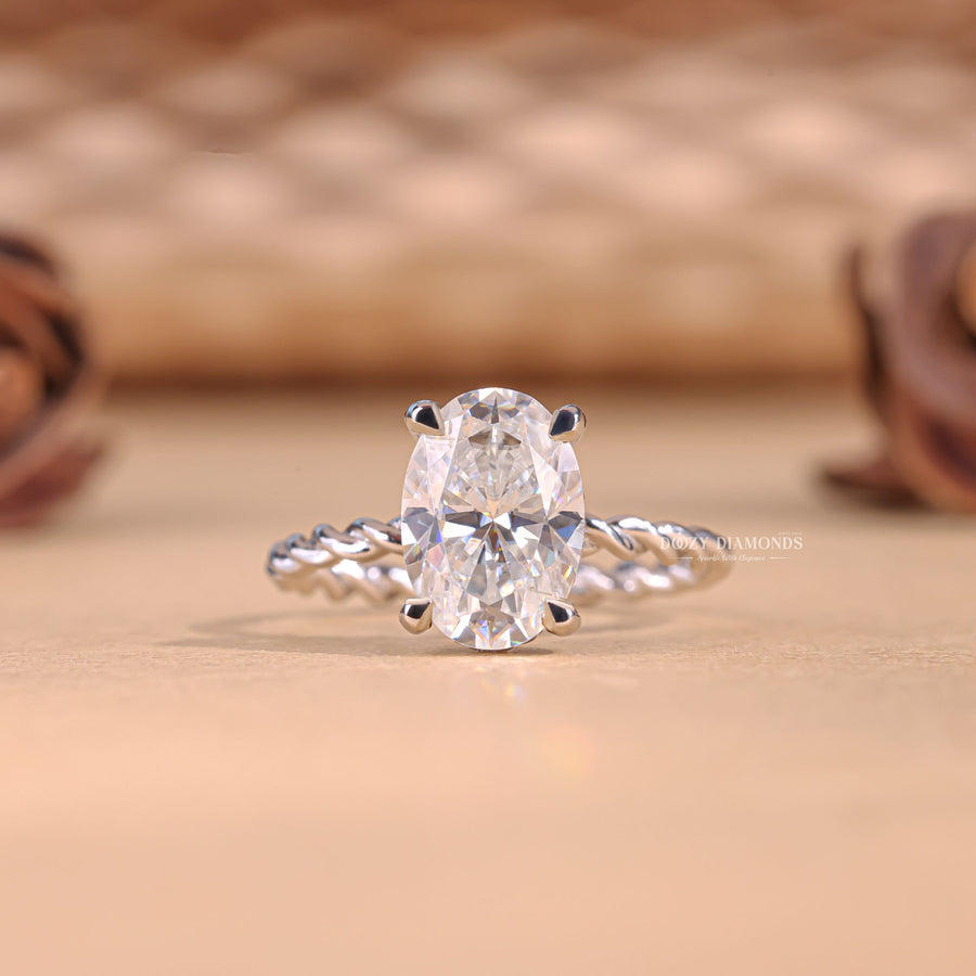 Best twist braided diamond engagement rings, Unique twisted engagement rings with diamonds, Affordable braided style engagement rings online, 