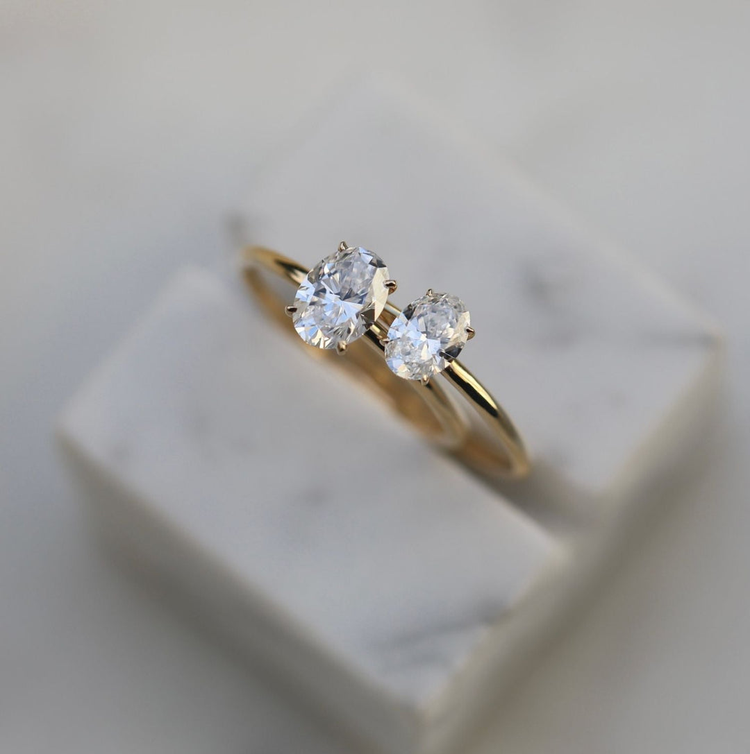 lab grown diamond ring