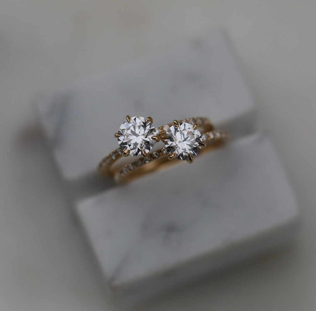 lab grown diamond ring