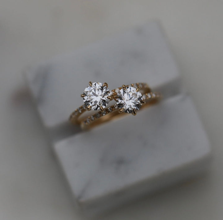 lab grown diamond ring