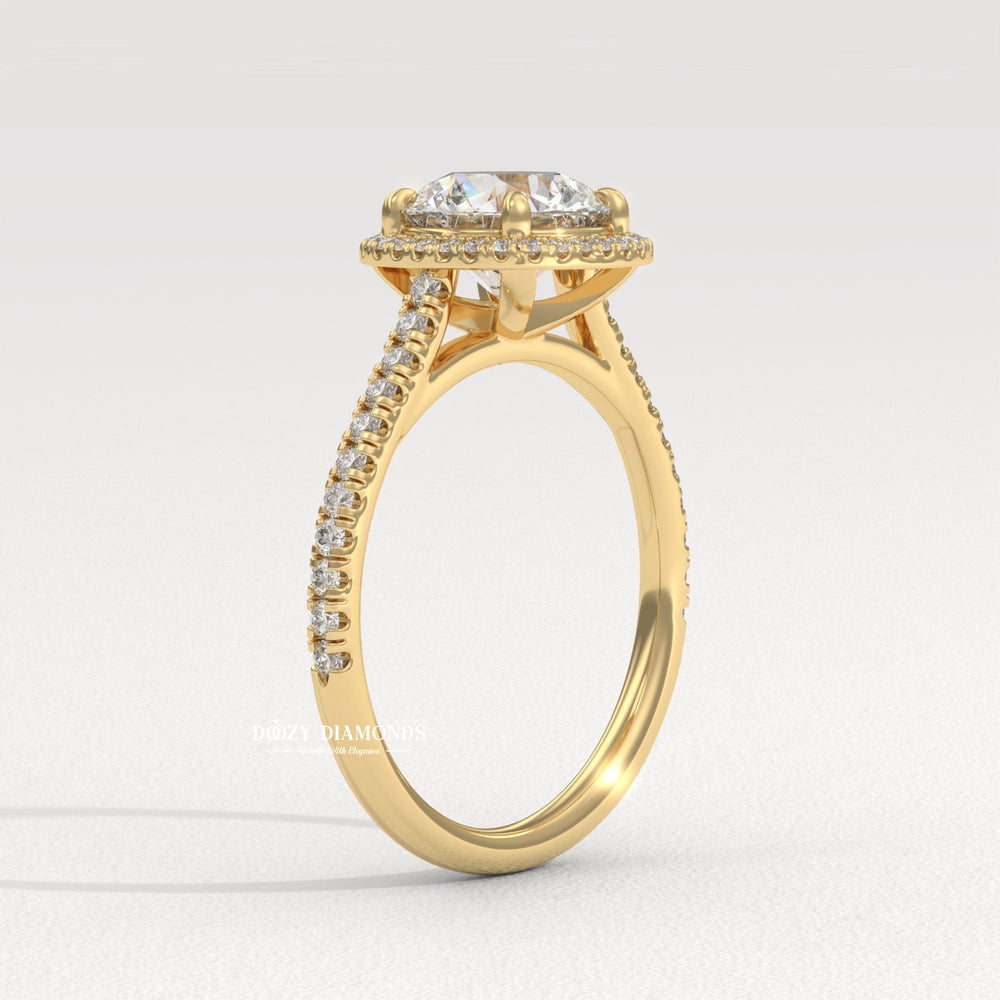 Ethical engagement ring
Sustainable diamond ring
High quality lab diamond