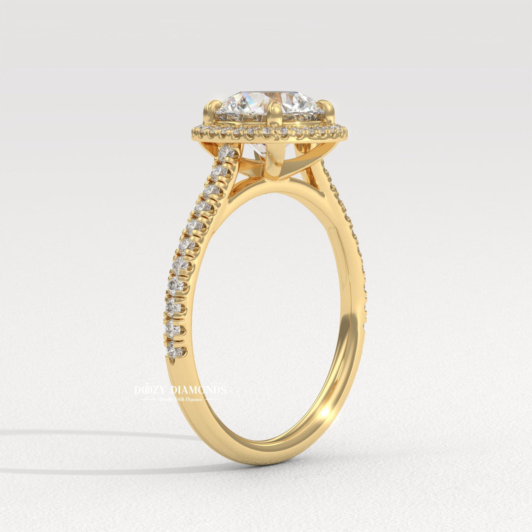 Ethical engagement ring
Sustainable diamond ring
High quality lab diamond