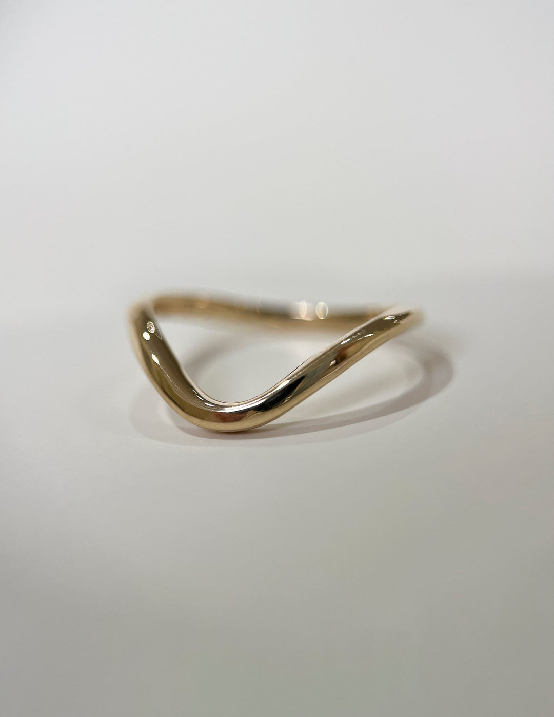 14k|18k Solid Gold Unique Wave Classic Wedding Band