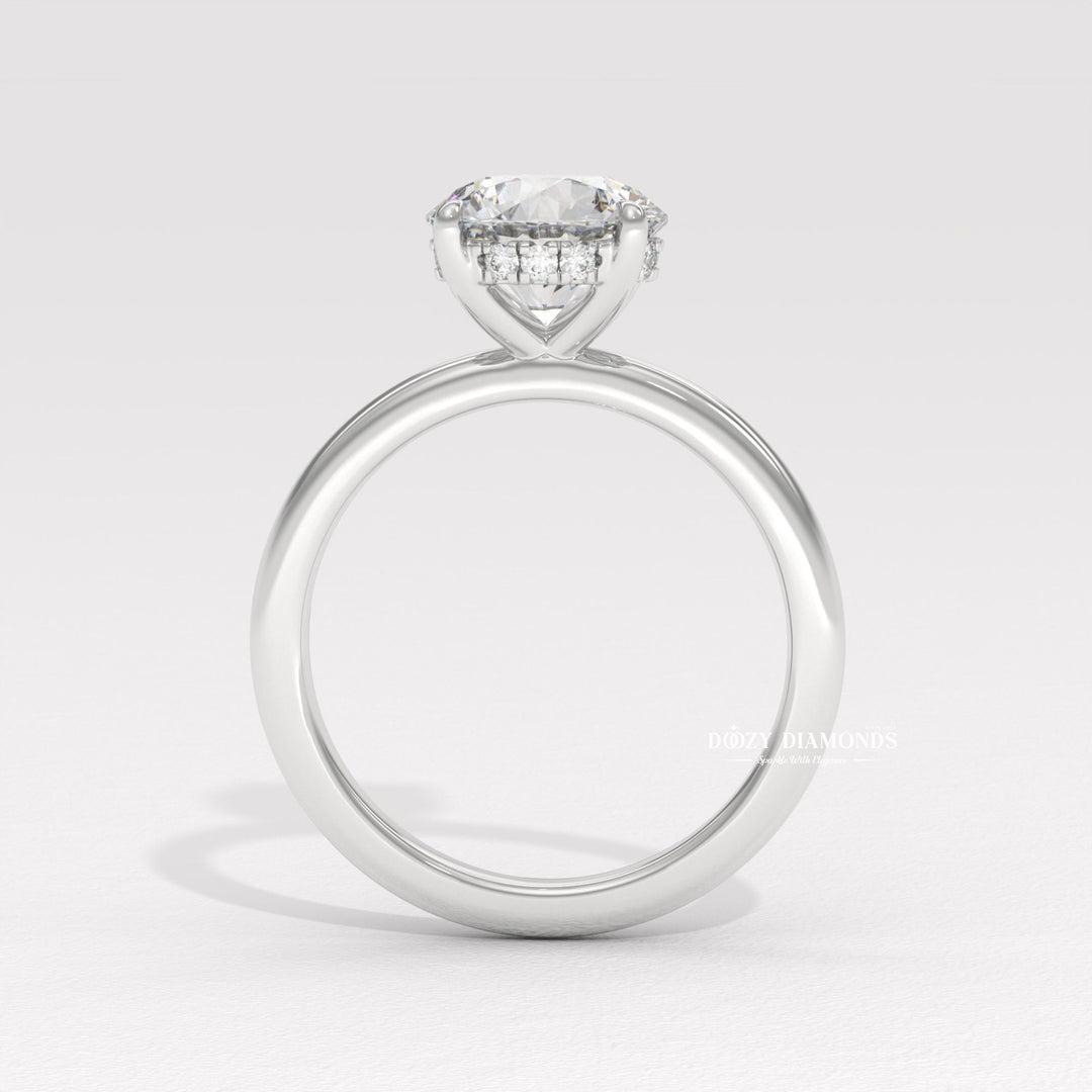 Ethical diamond ring
Conflict-free diamond ring
Hidden halo lab grown diamond
Round cut hidden halo ring