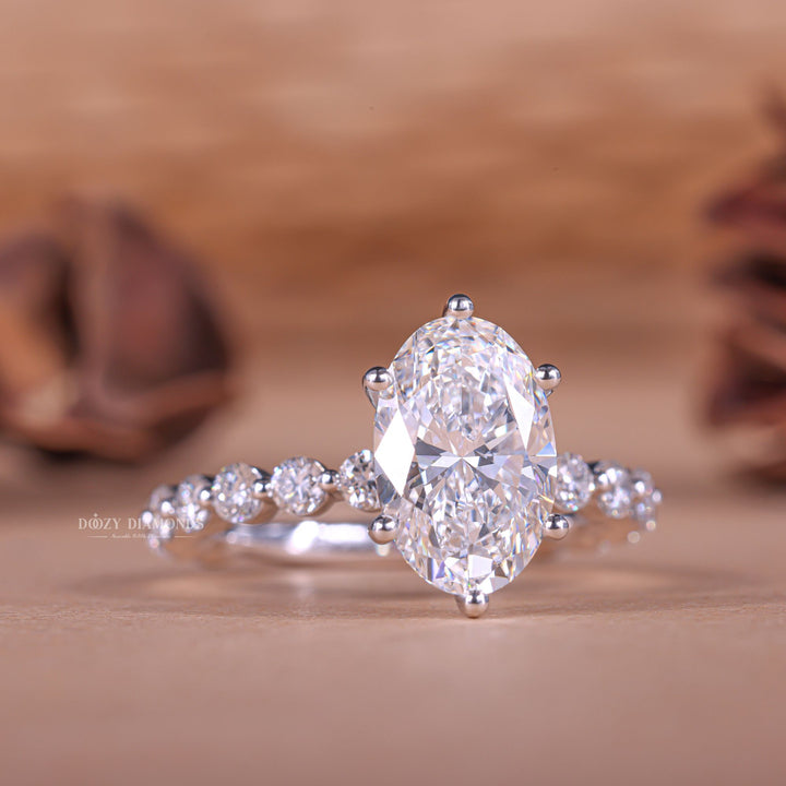 Victorian engagement ring, Edwardian engagement ring, Contemporary engagement ring, Nature-inspired engagement ring, Unique engagement ring, Custom engagement ring