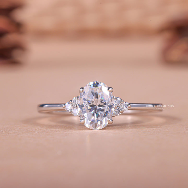 Edwardian engagement ring, Contemporary engagement ring, Nature-inspired engagement ring, Unique engagement ring, Custom engagement ring, Affordable engagement ring, 
