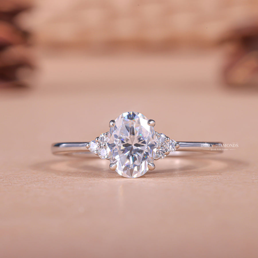 Edwardian engagement ring, Contemporary engagement ring, Nature-inspired engagement ring, Unique engagement ring, Custom engagement ring, Affordable engagement ring, 