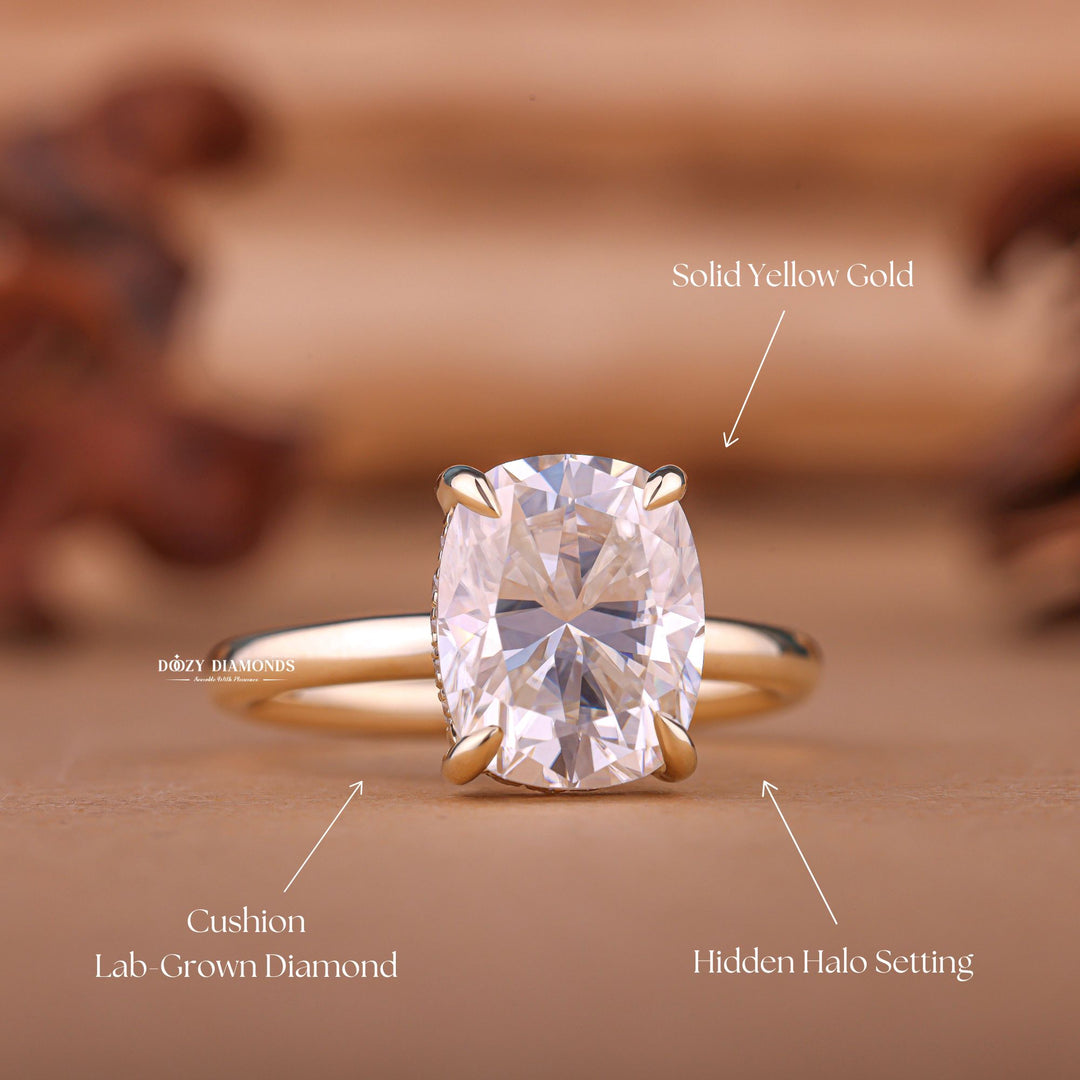 Cushion contemporary engagement ring, Cushion minimalist engagement ring, Cushion intricate engagement ring, Cushion bold engagement ring, Cushion delicate engagement ring, 