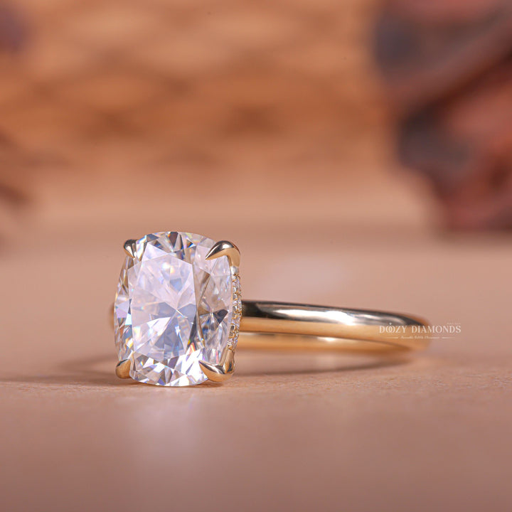 Cushion split shank engagement ring, Cushion channel set engagement ring, Cushion swirl engagement ring, Cushion unique engagement ring, Cushion traditional engagement ring,