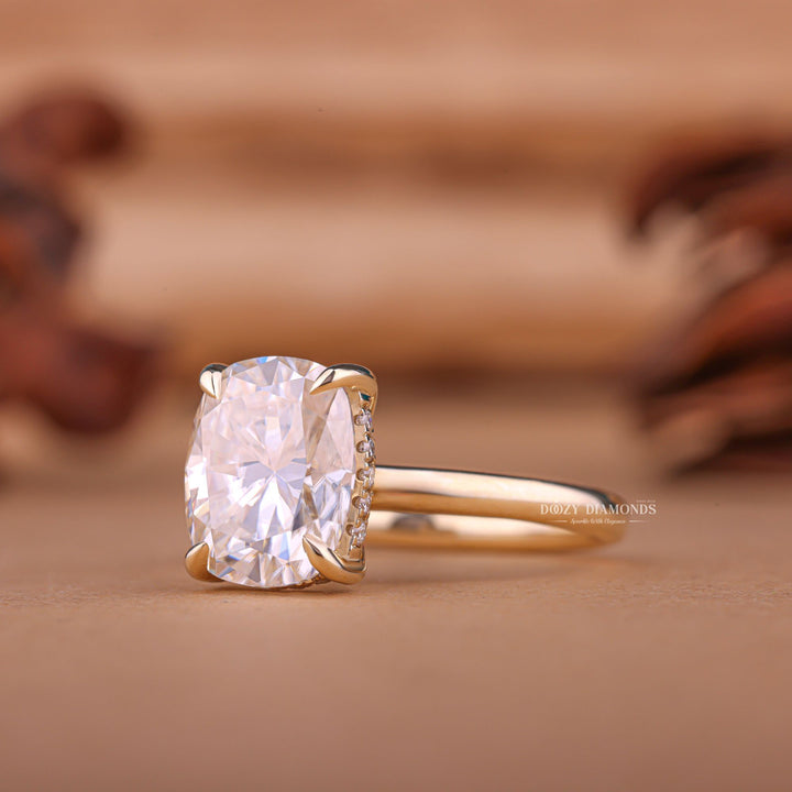 Cushion split shank engagement ring, Cushion channel set engagement ring, Cushion swirl engagement ring, Cushion unique engagement ring, Cushion traditional engagement ring, 