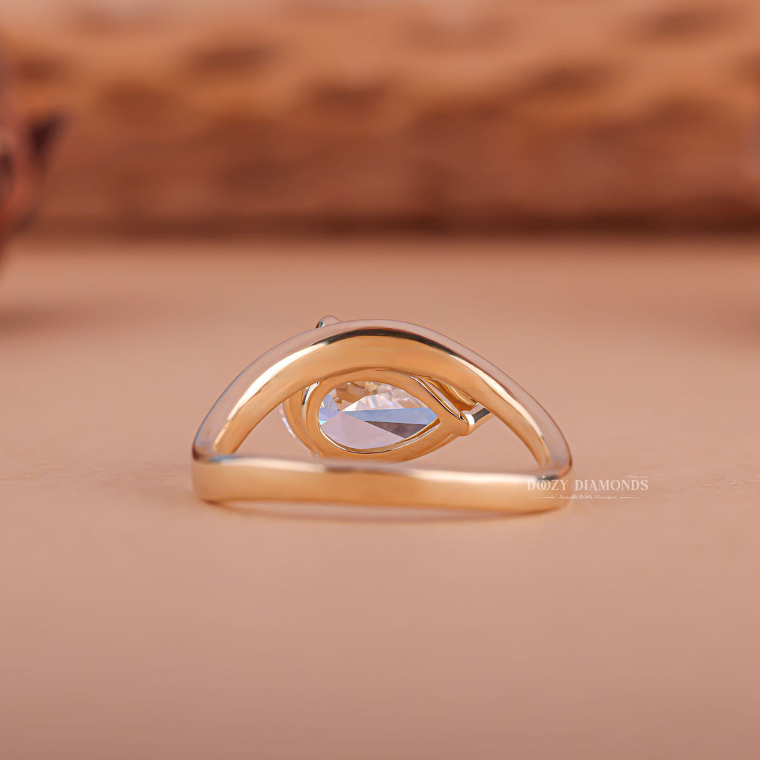 Custom East-West engagement rings, East-West diamond ring near me, East-West rings with financing,