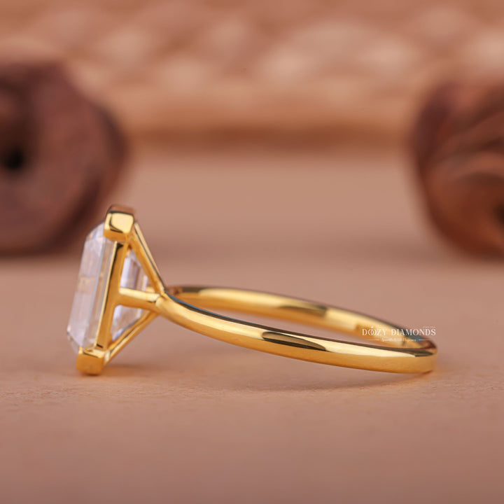 Custom lab-grown diamond ring design, Lab-grown diamond ring in 14K gold, Lab-grown solitaire ring for wedding, Certified lab-grown diamond ring for sale