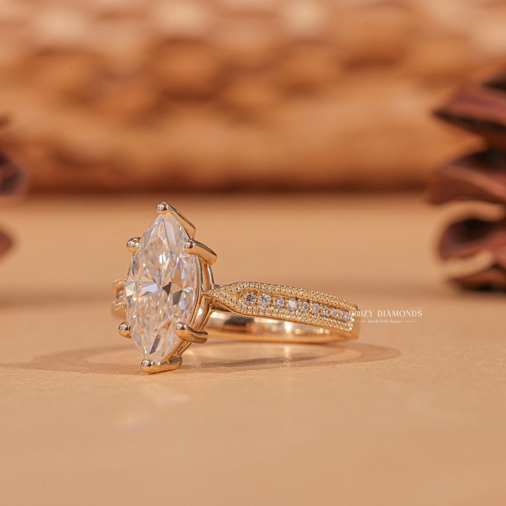Eco-friendly lab grown diamond rings, Lab grown diamond solitaire engagement ring, Buy lab grown diamond rings with certification, Custom lab grown diamond engagement rings, 