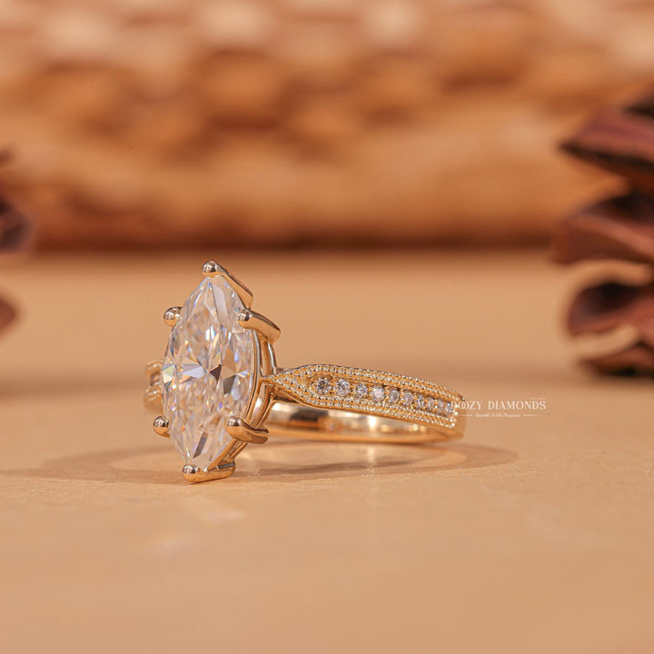 Eco-friendly lab grown diamond rings, Lab grown diamond solitaire engagement ring, Buy lab grown diamond rings with certification, Custom lab grown diamond engagement rings, 