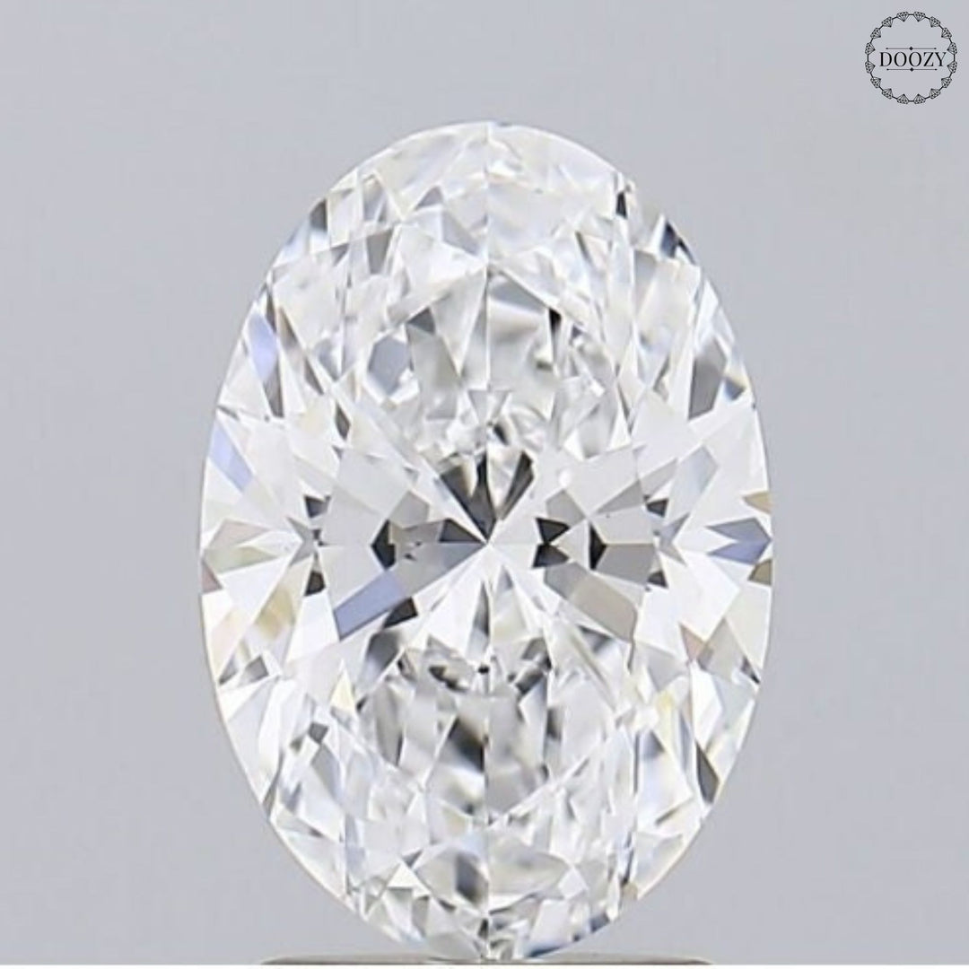 2.0CT Oval Cut Lab-Grown Diamond