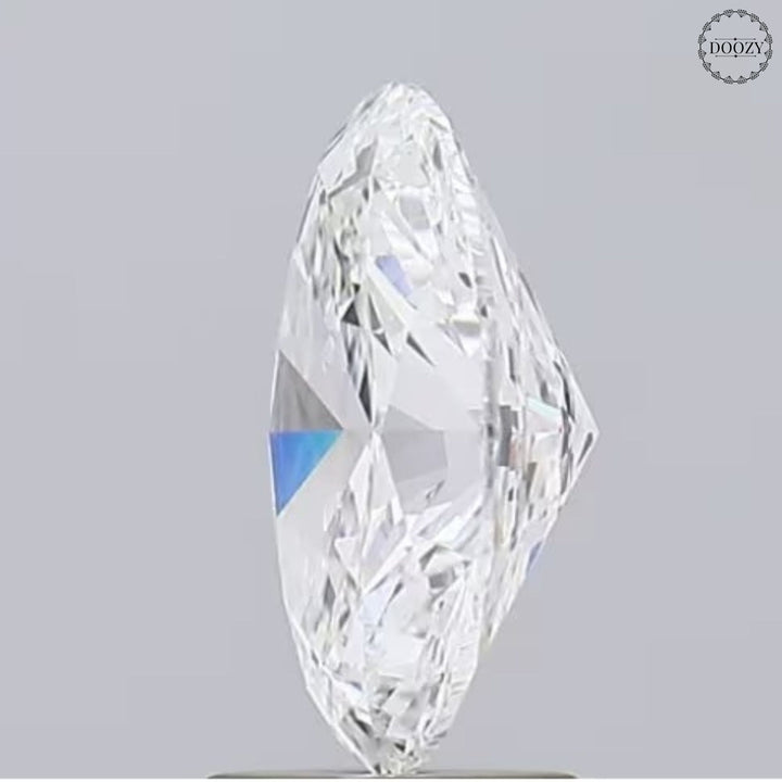 2.0CT Oval Cut Lab-Grown Diamond