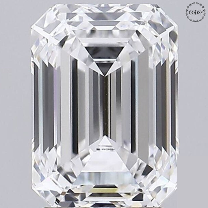 3.01CT Emerald Cut Lab-Grown Diamond