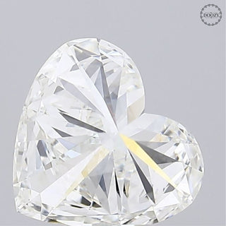 3.04CT Heart Cut Lab-Grown Diamond