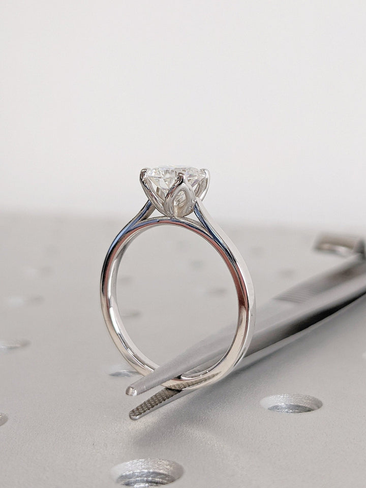 Solitaire Diamond Ring for Brides