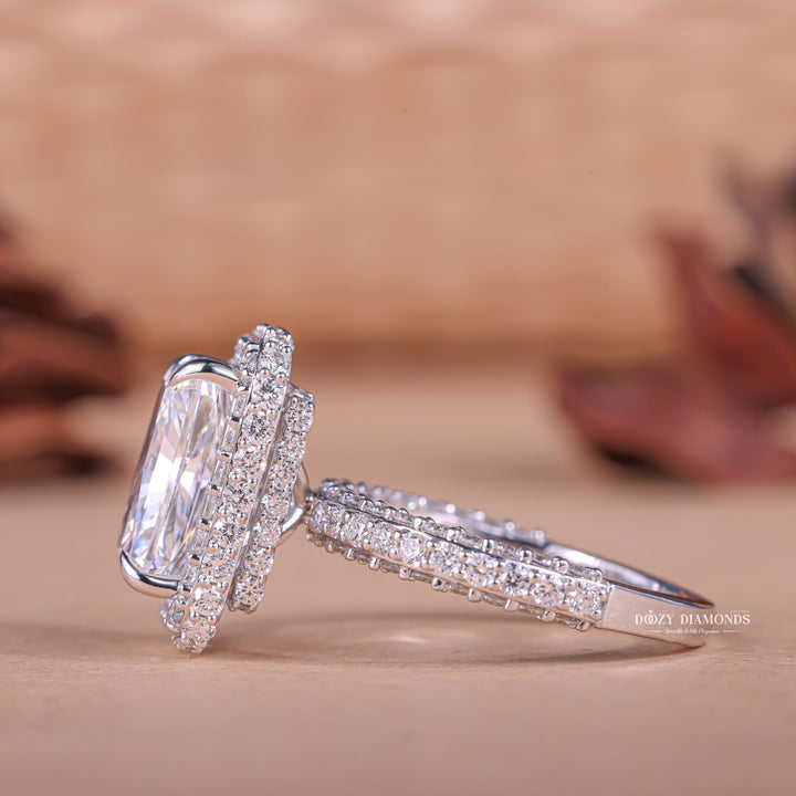 Buy double halo engagement ring, Best double halo engagement ring, Double halo engagement ring for sale, Affordable double halo rings, Shop double halo engagement rings,