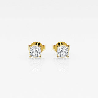 Cushion FG-VS2 Lab-Grown Diamond Stud Earrings