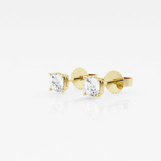 Cushion FG-VS2 Lab-Grown Diamond Stud Earrings