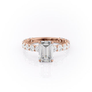 emerald-cut-pave-setting-moissanite-engagement-ring