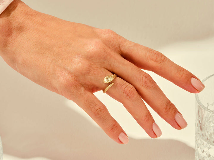 Bold Snake Ring For Women